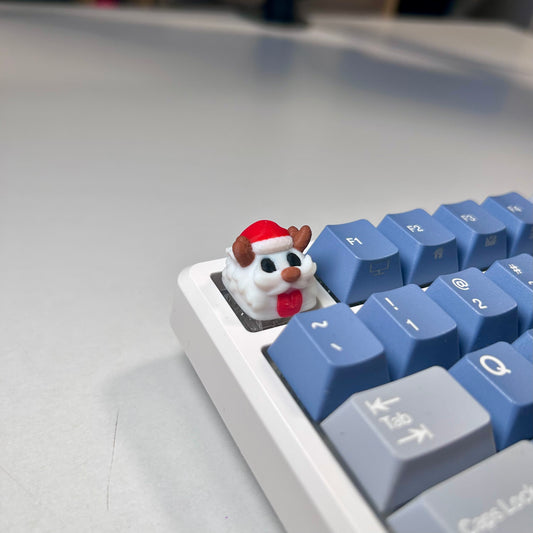 Klaviatūros klavišas kalėdinis poro